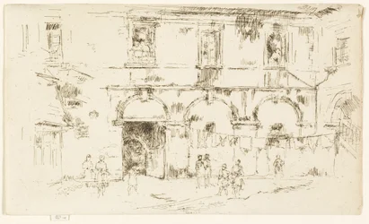 Hof des Klosters St. Augustinus, Bourges