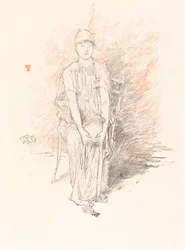 Figurenstudie in Farben