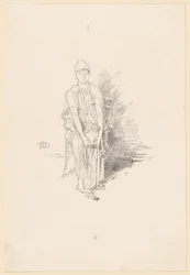 Figurenstudie in Farben
