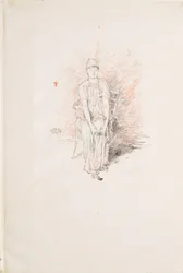 Figurenstudie in Farben