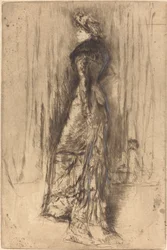 Maud, stehend
