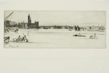 Die alte Westminster-Brücke