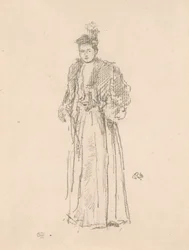 Porträtstudie: Miss Charlotte R. Williams