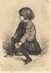 Seymour, sitzend