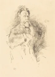 Skizze von William E. Henley