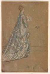Das blaue Kleid