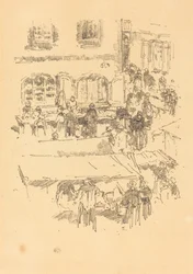 Der Marktplatz, Vitré