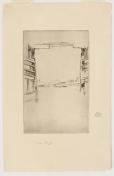 Unter der alten Battersea-Brücke