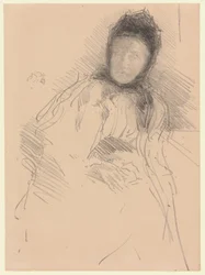 Unvollendete Skizze von Lady Haden