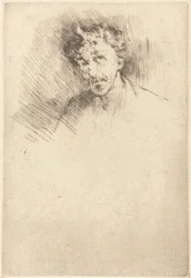 Whistler mit der weißen Locke
