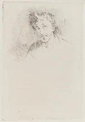 Whistler mit der weißen Locke