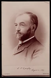 Porträt von Samuel Pierpont Langley 1834-1906, 22. August 1887