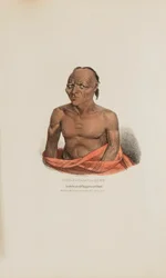 ASH-E-TAA-NA-QUET; Ein berühmter Chippeway-Häuptling, aus dem Aboriginal Portfolio