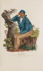 BILLY SHANE; Ein Shawnee-Häuptling, aus Das Aboriginal Portfolio