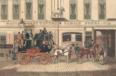 White Horse Tavern und Hotel, Fetter Lane, London