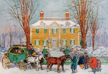 Longfellow House, Cambridge, Massachusetts, USA, 18. Jahrhundert, 1921