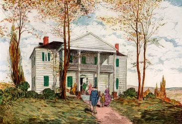 Morris-Jumel Mansion, Washington Heights, 18. Jahrhundert, 1921