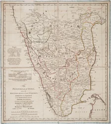Die Halbinsel Indien vom Kistnah-Fluss bis Kap Komorin