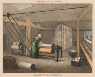 Fortschritt der Baumwolle: #8 - Ketteln und Wickeln