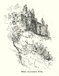 Allan Ramsays Villa (Litho)