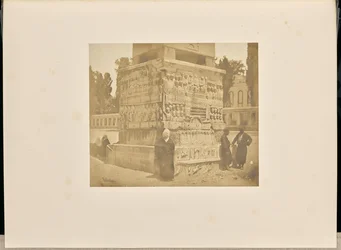 Sockel des Obelisken von Theodosius