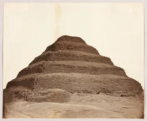 Ägypten. Sakkara. Die Stufenpyramide des Djoser