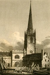 St. Nicholas Kirche, Liverpool, 1812