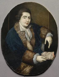 Porträt von William Powell, ca. 1765