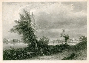 Fulham und Putney vom Surrey-Ufer