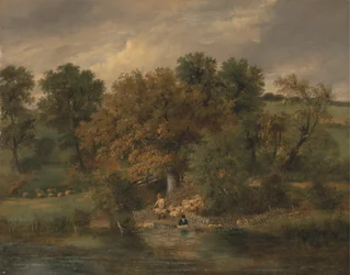 Schafwäsche in Postwick Grove, Norwich