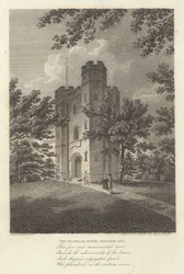 Robert Bloomfield, Dichter: Der Dreiecksturm, Shooters Hill (Stich)