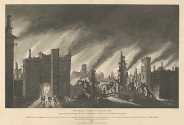 Der Große Brand von London, 1666