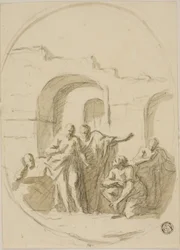 Sankt Paulus und Barnabas in Lystra