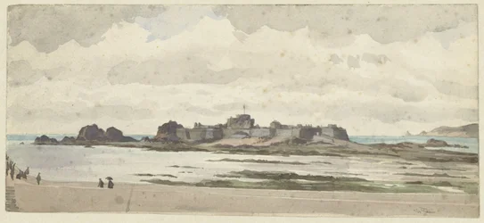Schloss oder Festung an der Küste