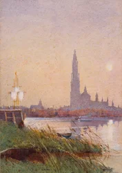 Flusslandschaft, 1887