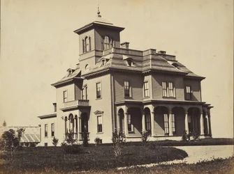 Viktorianisches Haus, ca. 1860