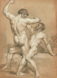 Figurenstudie - die Ringer
