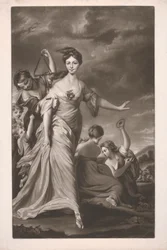 Mary Hale (geb. Chaloner) als Euphrosyne in 