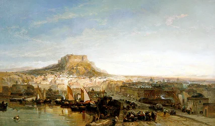 Blick auf Cartagena, Ostküste Spaniens