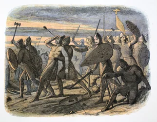 Tod von König Harold, Schlacht von Hastings, 1066