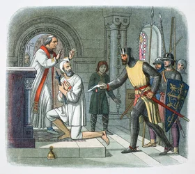 Hubert de Burgh aus dem Heiligtum in Boisars, Frankreich, 1232 1864 geholt