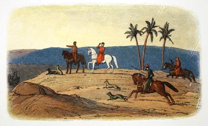 Richard I. von England weigert sich, Jerusalem anzusehen, nachdem er es nicht erobern konnte, 1192