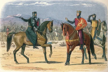 Richard und der Meister von St. John, 1191, 1864