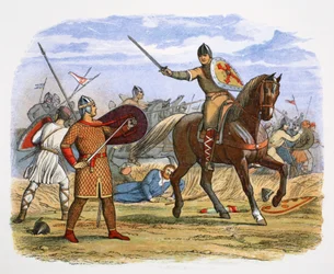 Robert, Herzog der Normandie, gefangen in der Schlacht von Tinchebraye, Normandie, 1106