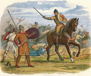 Robert von dem Schreiber Baudri gefangen genommen