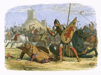 Robert verwundet seinen Vater, König Wilhelm I.