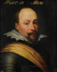 Porträt von Daniël de Hertaing, Herr von Marquette, Gouverneur von Ostende