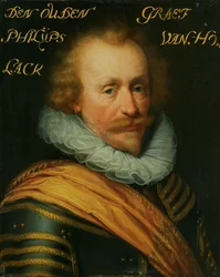 Porträt von Philips, Graf von Hohenlohe zu Langenburg