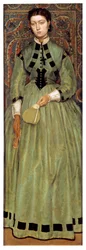 Lucie Leys, Tochter des Malers