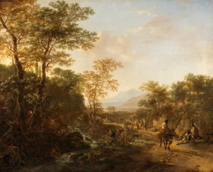 Eine italienische Landschaft